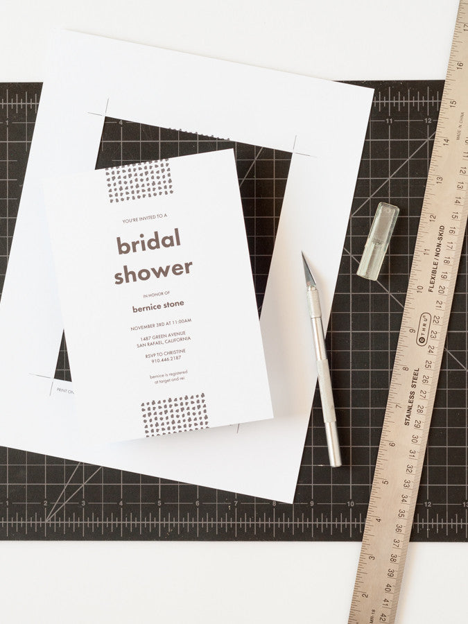 Bridal Shower Invitation Template