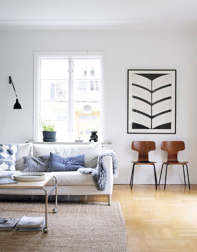 Graphic Modern Living Room