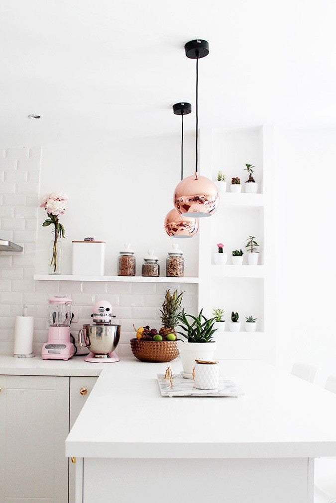 How To Add Color To A Neutral Kitchen