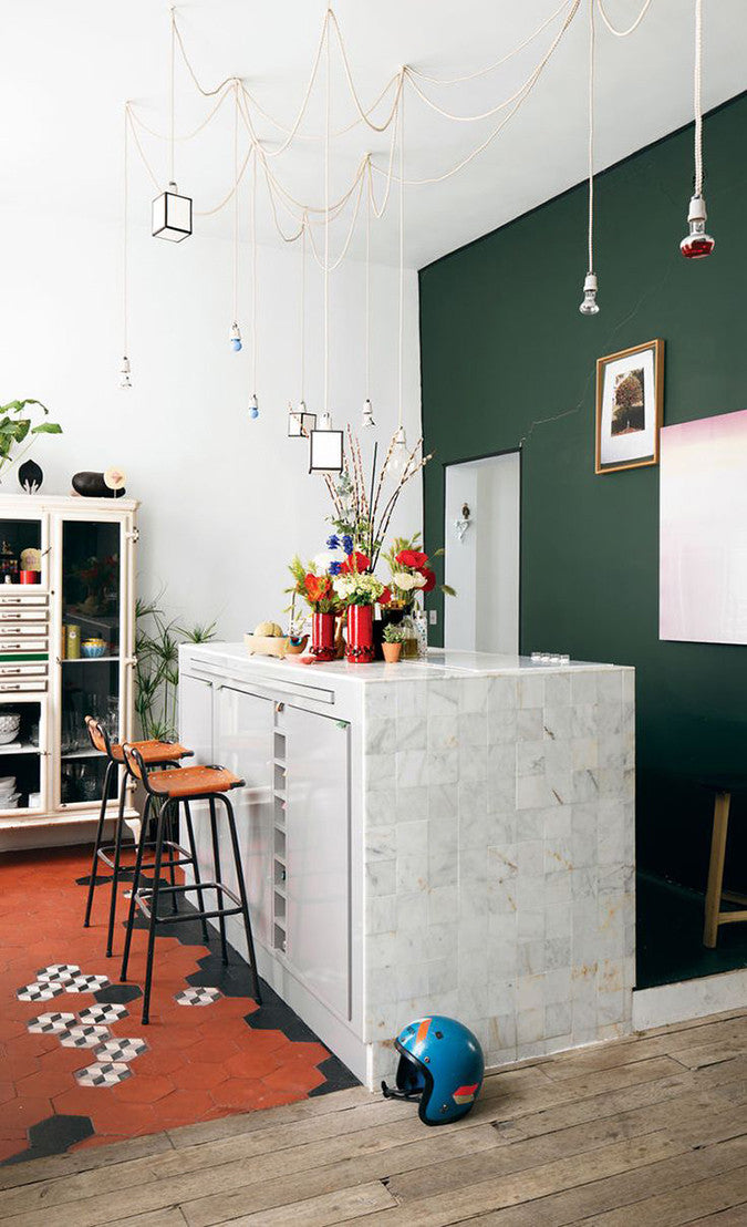 How To Add Color To A Neutral Kitchen