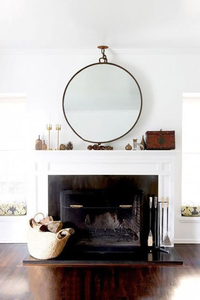 Minimalist Mantel