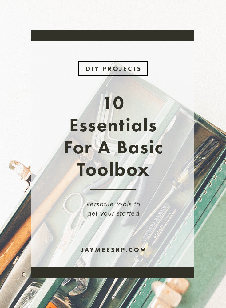 10 Essentials For A Basic Toolbox