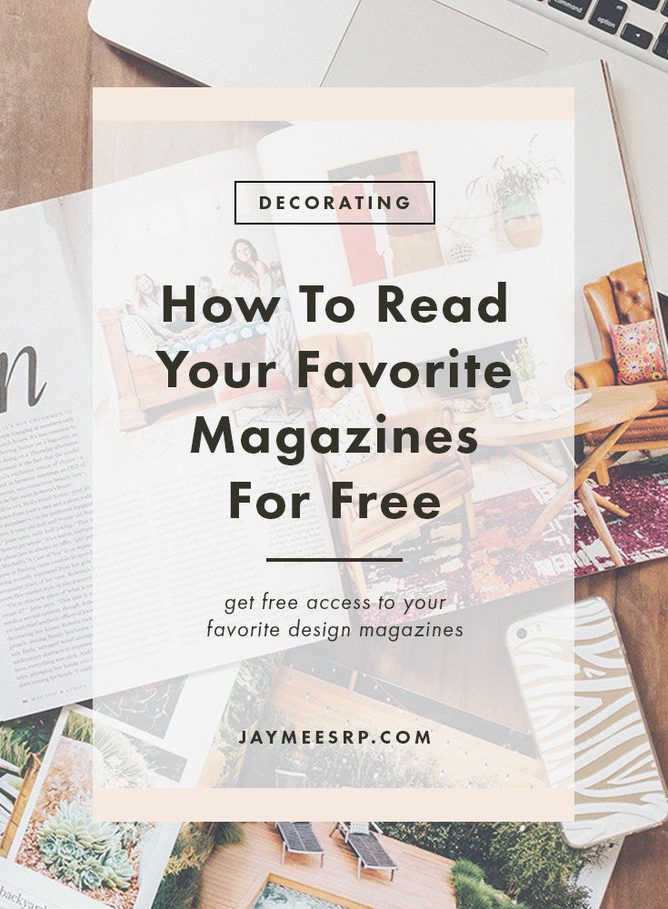 How To Read Your Favorite Design Magazines For Free