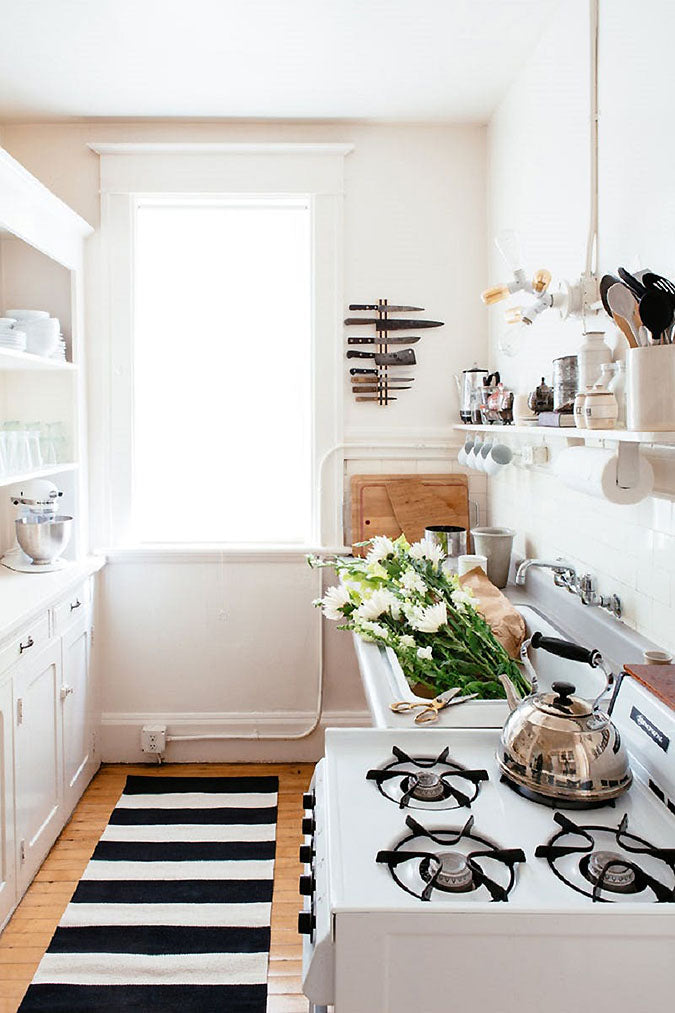 Small Rental Kitchen Organization