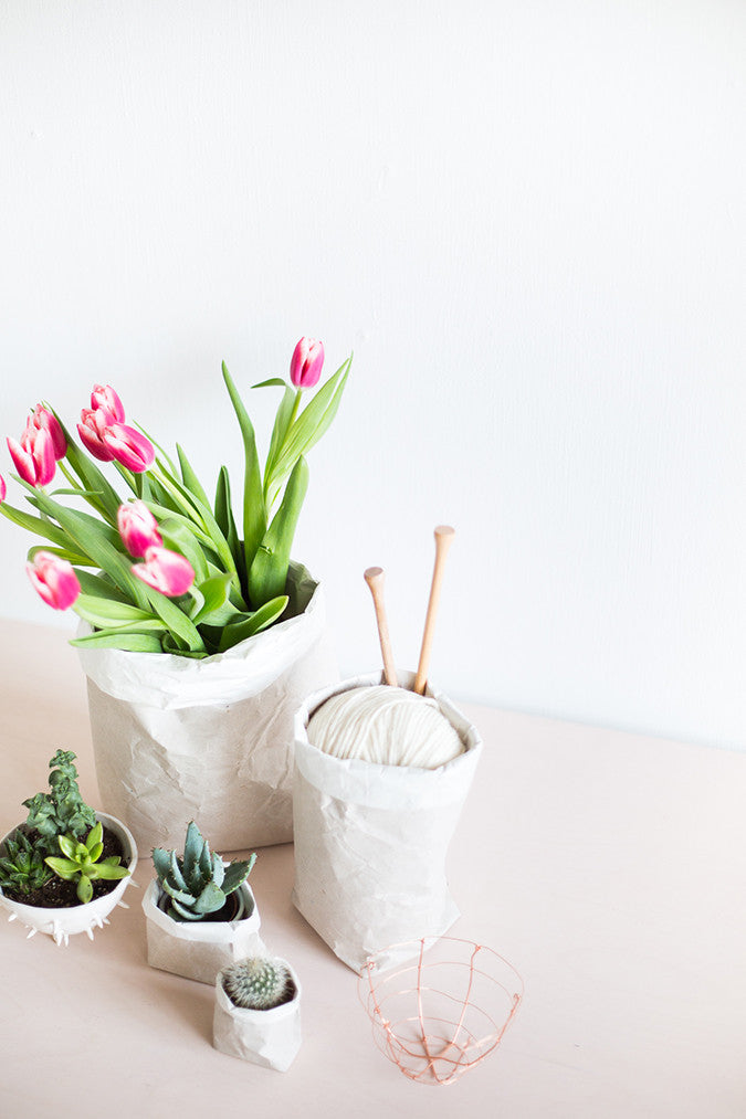 Paper Sack Planter