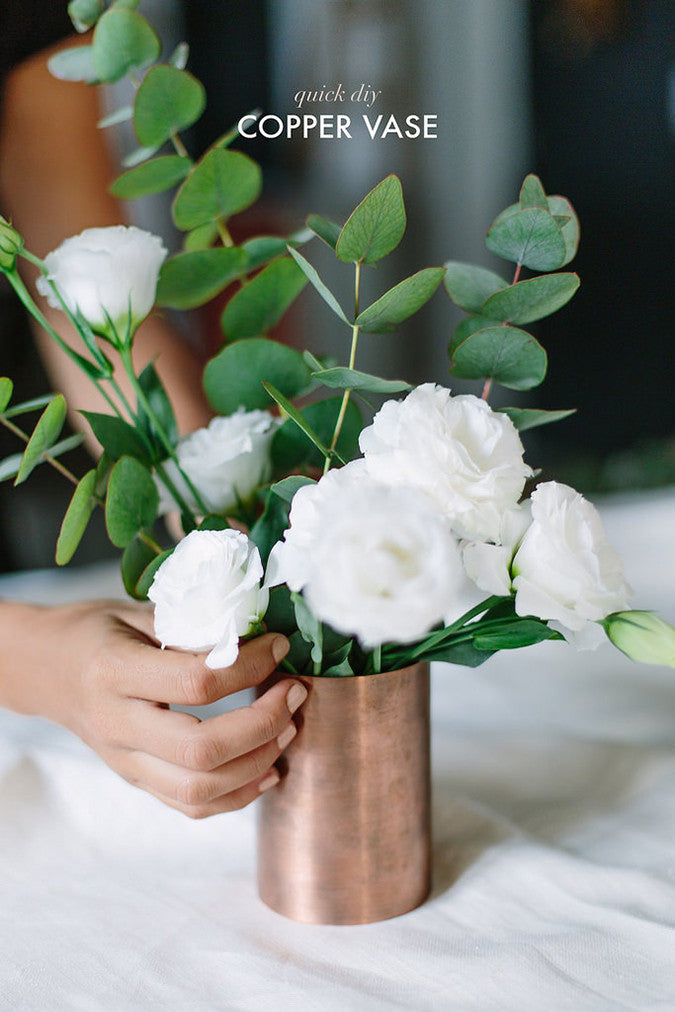 DIY Copper Vase