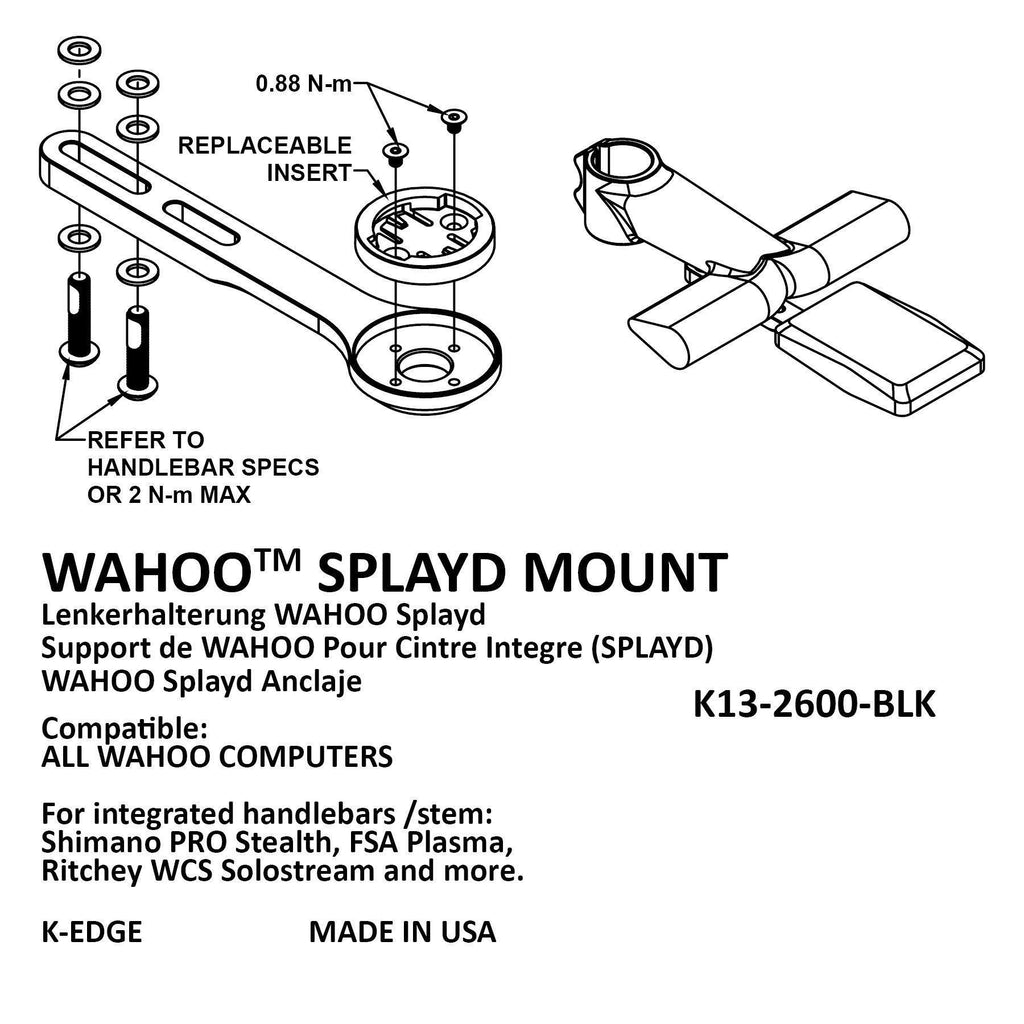 wahoo bar mount