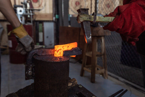 Axe Making Class in bangkok Thailand, Forge you own axe tourist activity off the beaten path