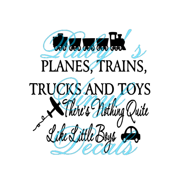 planes trains toys