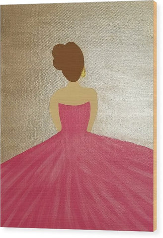 Ballerina II - Wood Print