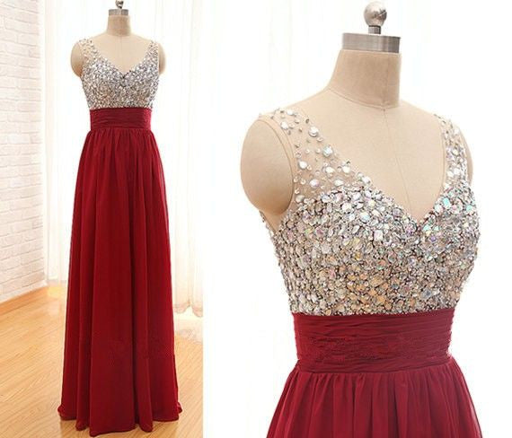 beaded top formal dress