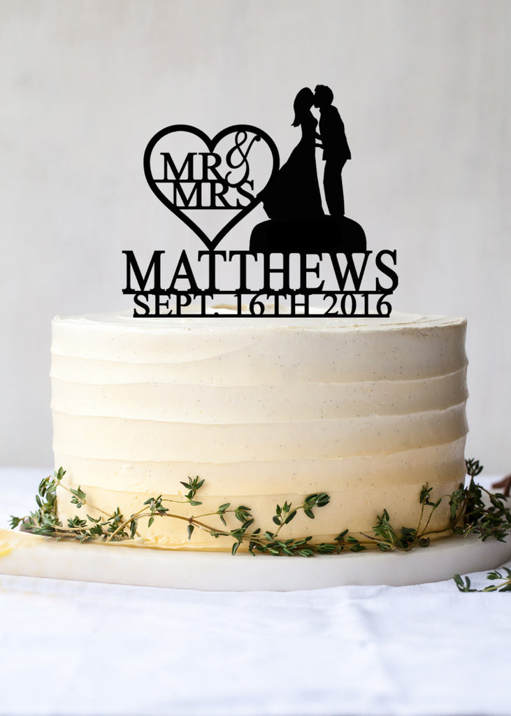 Personalised Wedding Couple Cake Topper Giftsremembered