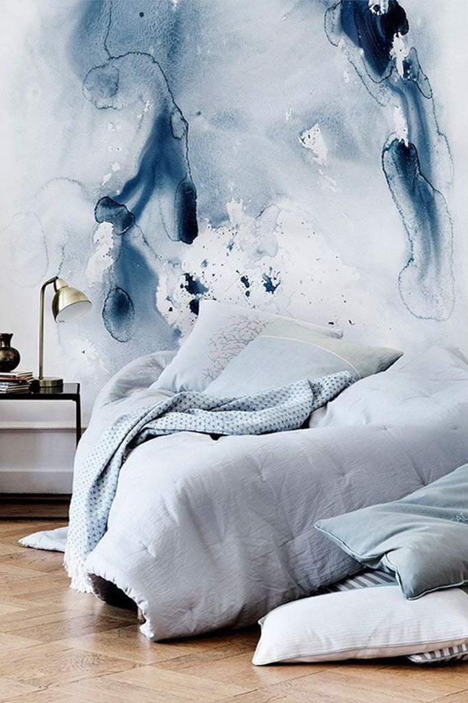 Watercolor wall: una parete effetto acquerello