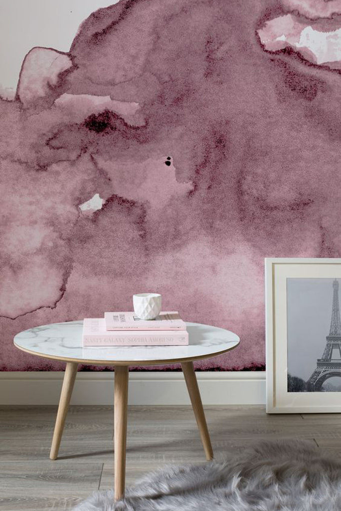 Watercolor wall: una parete effetto acquerello