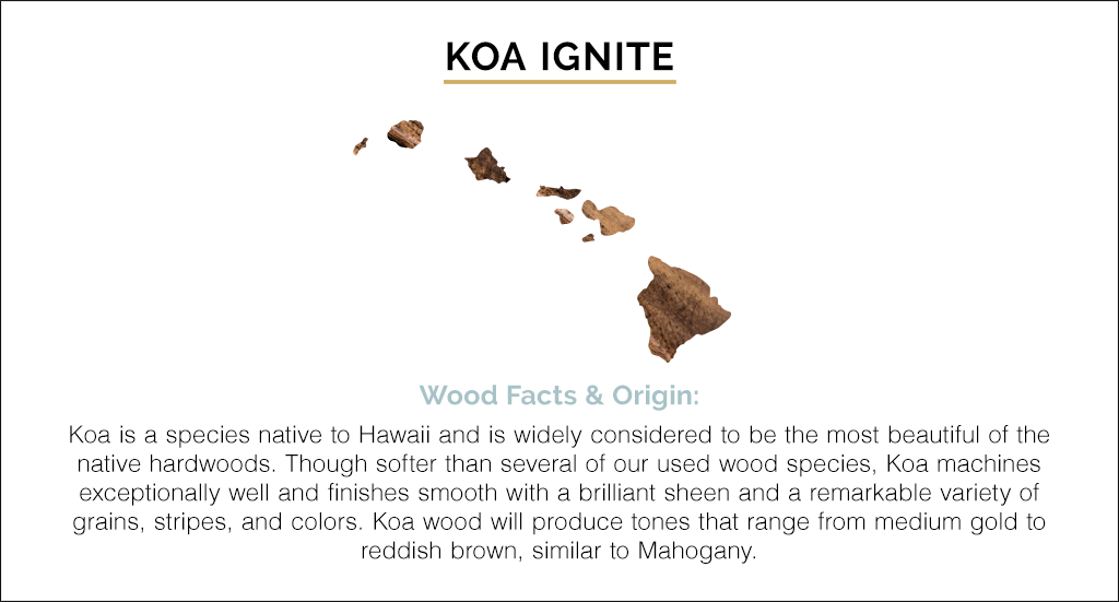 Koa Ignite by Revival by Martin and Co