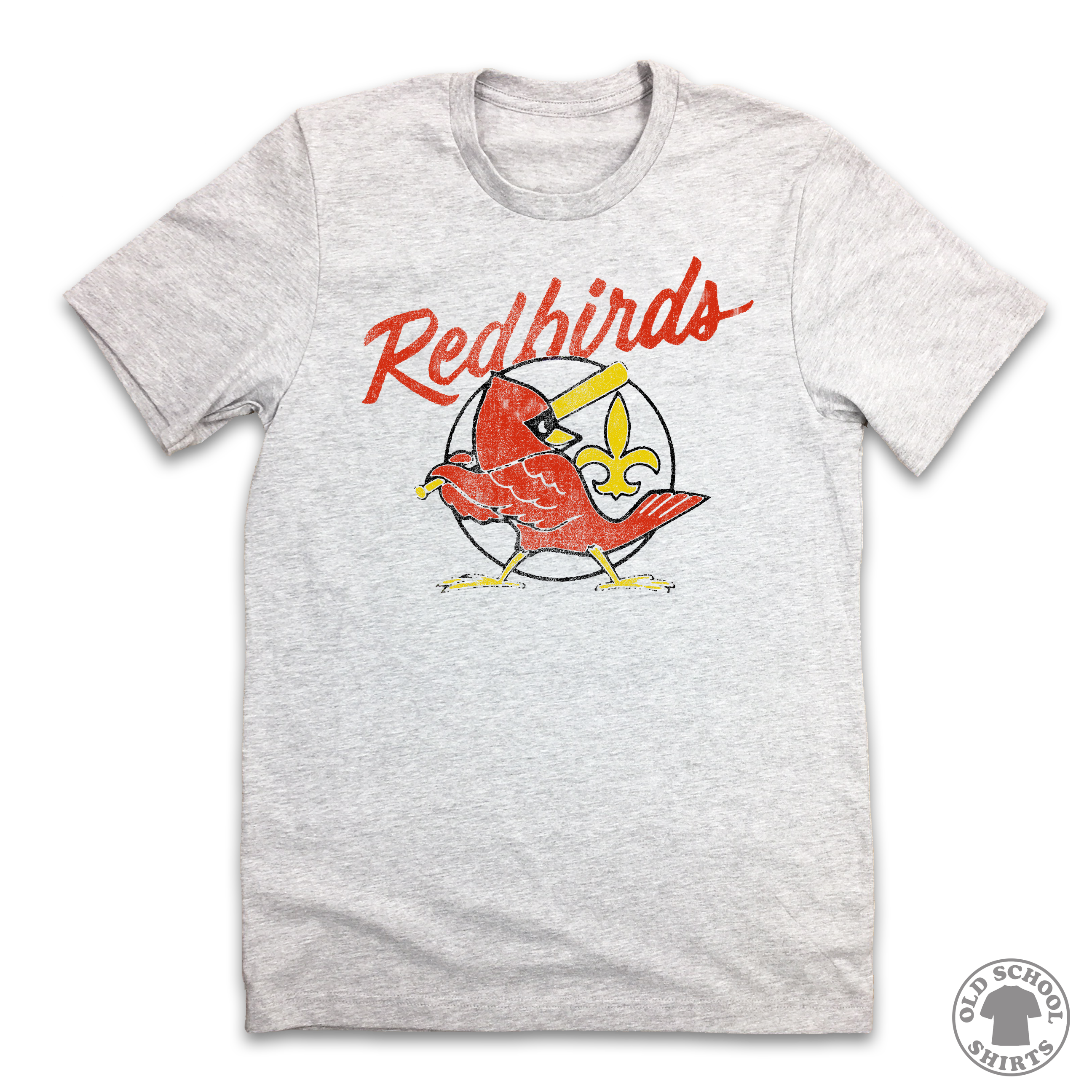 Red Birds Baseball|Old School Shirts|Louisville KY Baseball Tee –