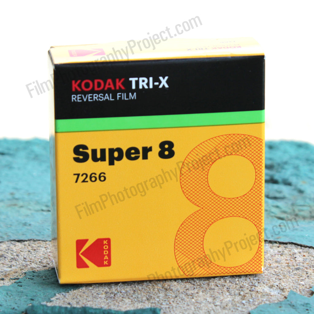 5 ROTOLI Kodak TRI-X SUPER 8mm Black & White inversione Film 7266 RIVENDITORE UFFICIALE 
