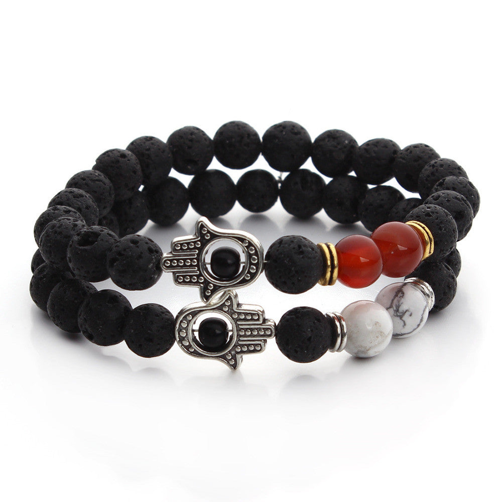 yoga beads bracelet