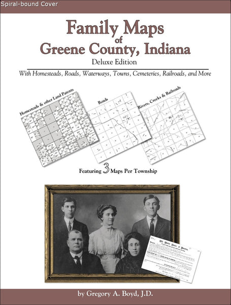 Greene County Indiana Township Map Family Maps Of Greene County, Indiana – Arphax Publishing Co.