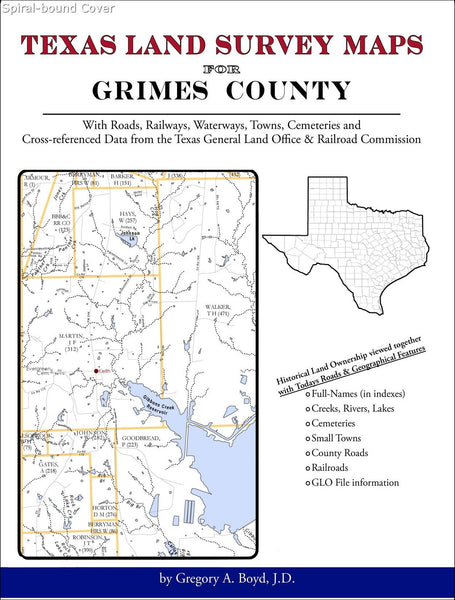 Texas Land Survey Maps For Grimes County Arphax Publishing Co