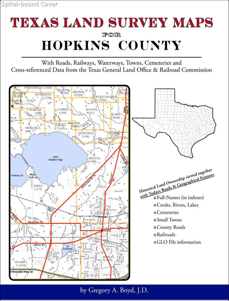Texas Land Survey Maps For Hopkins County Arphax Publishing Co 3943