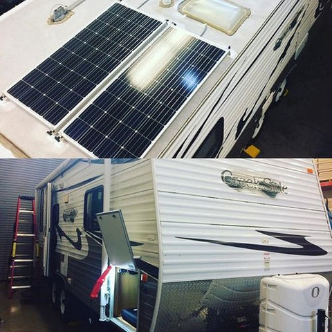 RV Solar Systems and Battery