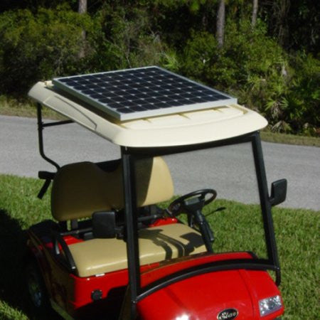 golf car solar panel charge for battery 