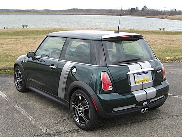 Mini Cooper Rear Racing Stripes