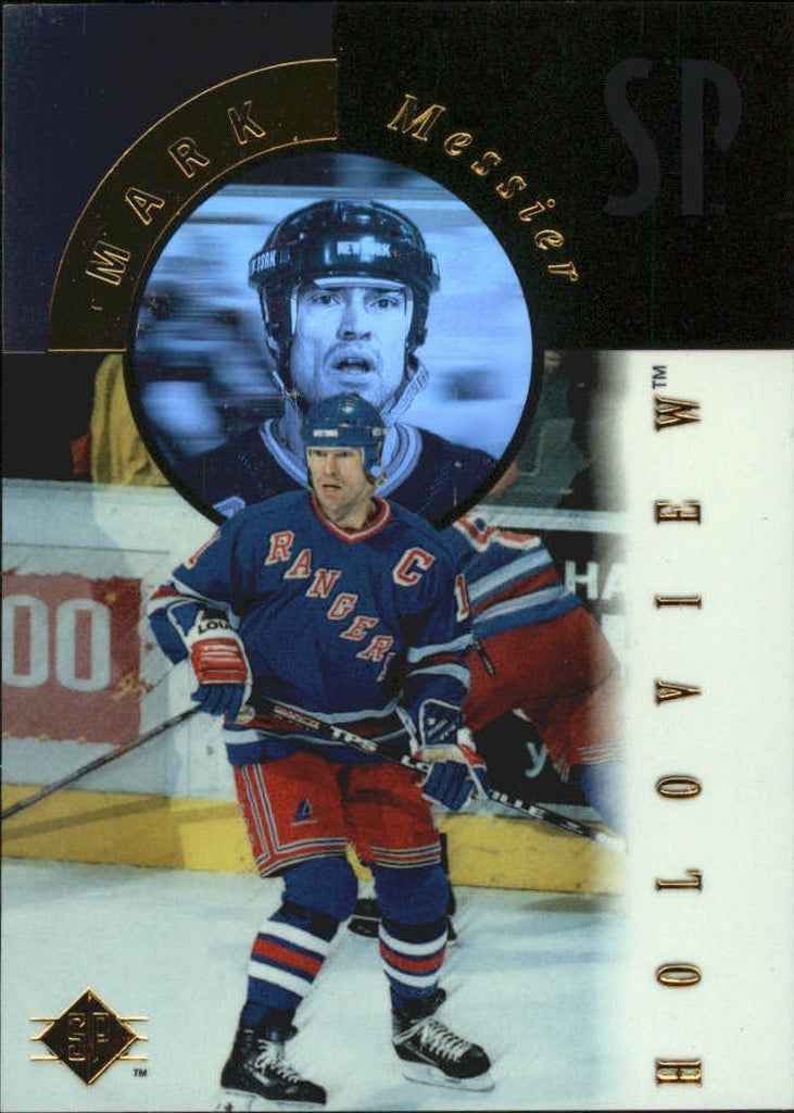 2000-01 Pacific Aurora # 96 Mint Hockey Card New York Rangers Vancouver Canucks Mark Messier