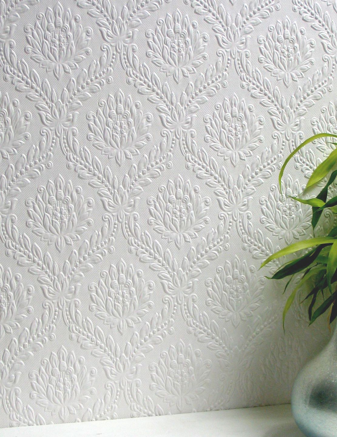 Anaglypta Paintable Vinyl Wallpaper Art Deco Design Trellis Damask wallpaper  Brokers Melbourne Australia – Wallpaper Brokers
