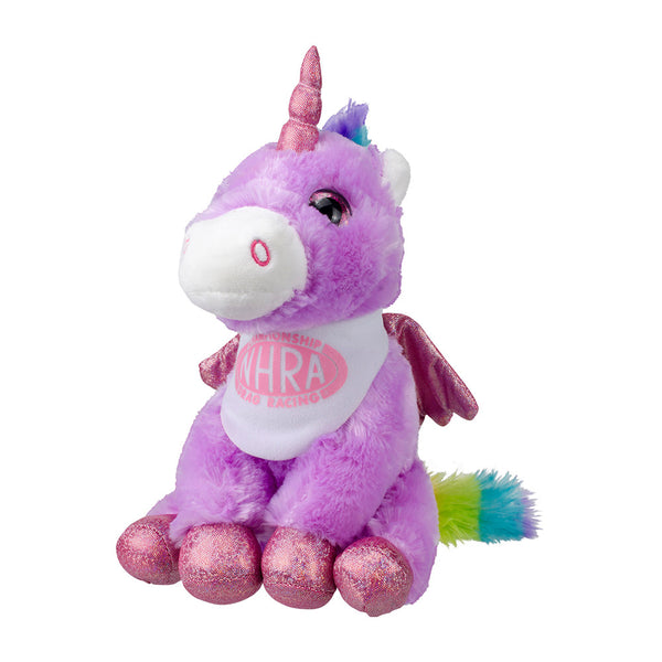 purple plush unicorn