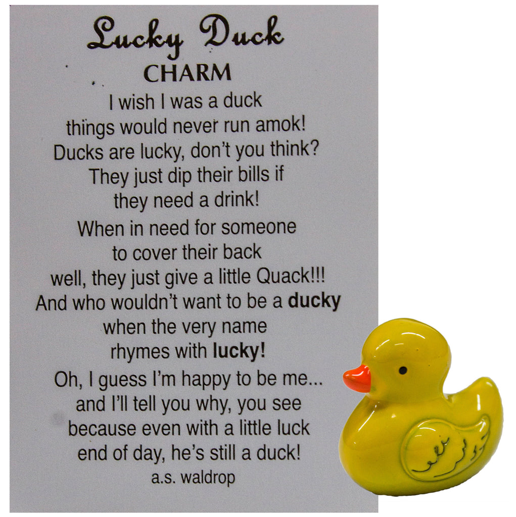 GANZ Lucky Little Good Luck Elephant Charm Pocket Token Rainbow Colors w/Card  E 