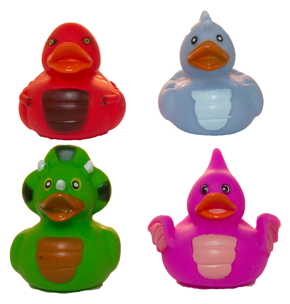 4 rubber ducks