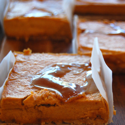 Pumpkin Cheesecake Bars
