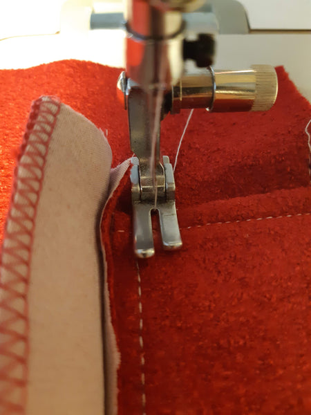 sewing pocket flap
