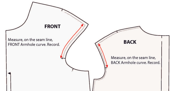 Willow Armhole Measuring