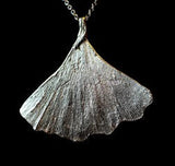 ginko leaf jewelry by Iron lily designs