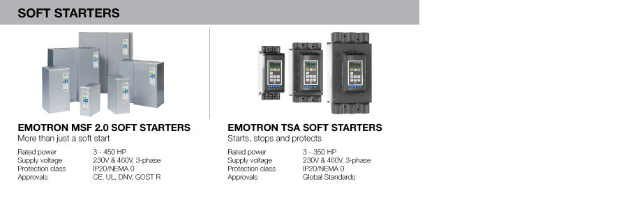 Emotron Soft Starters