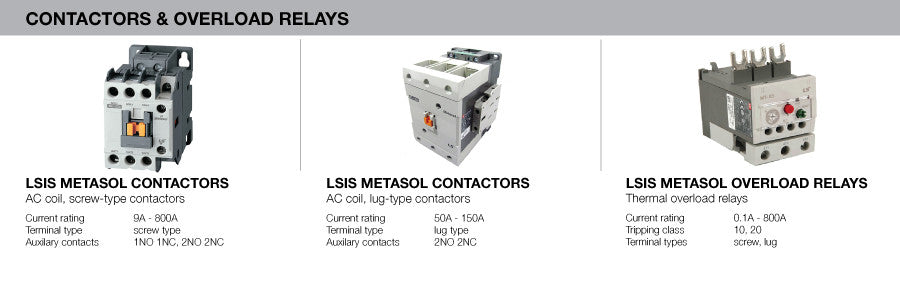 contactors & overload relays