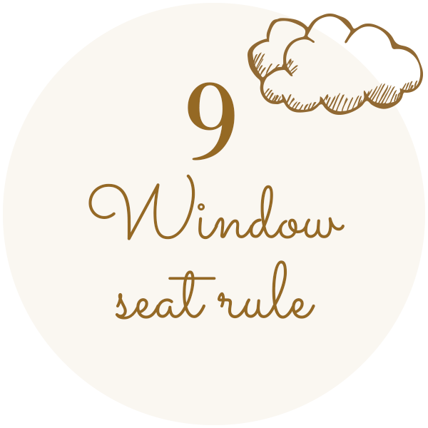 9 - Window seat traveler's skin care
