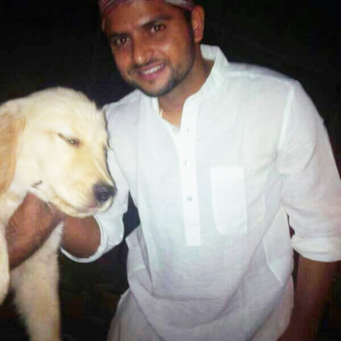 raina and his pet dog