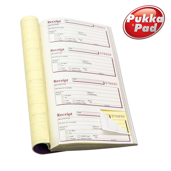 Rediform Money Receipt Book Carbonless 2 75 X 5 625 Inches 50 Duplicate 8l820