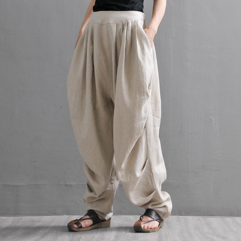 BABBAKUD Linen Women's Summer Loose 