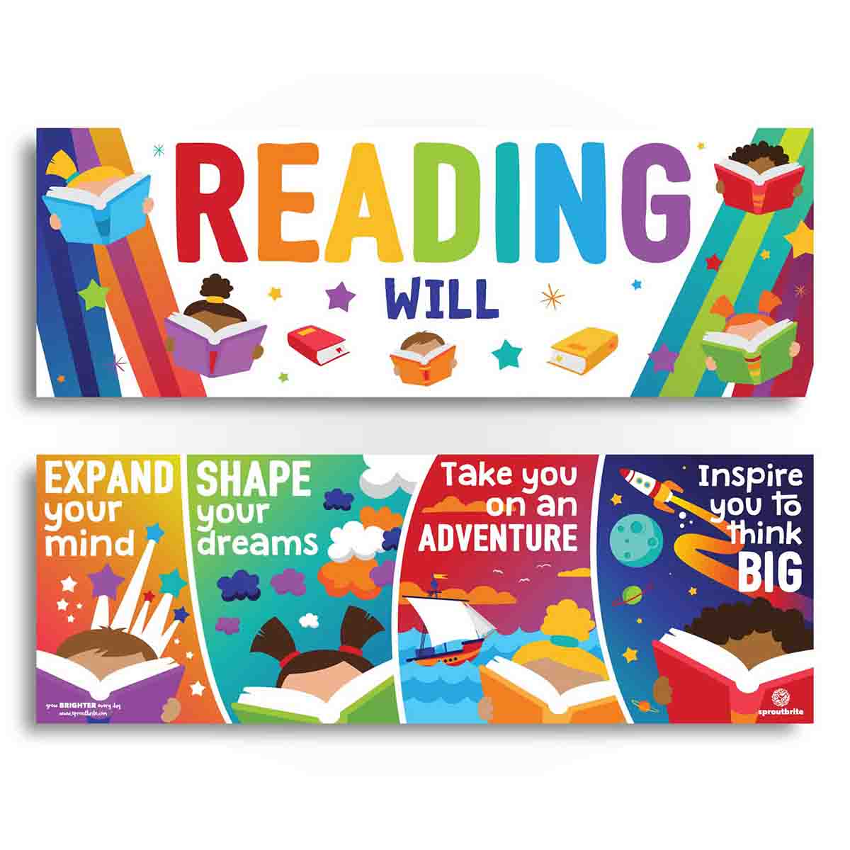 Inspirational Reading Banners For Classroom Printable