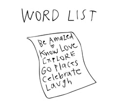 Sticks Word List