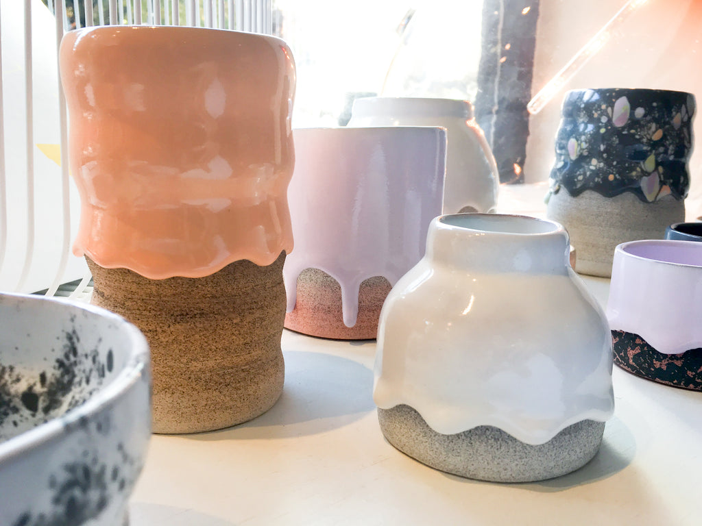 Woonwinkel carries ceramics by Philadelphia based artist Brian Giniewski.