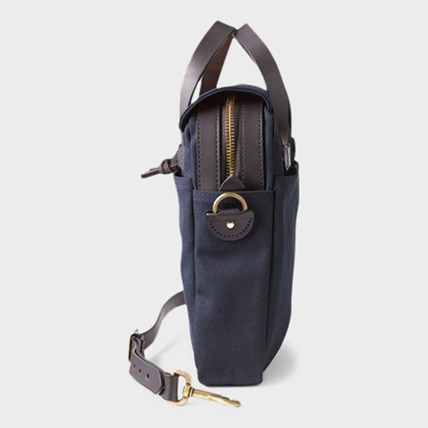 filson briefcase navy