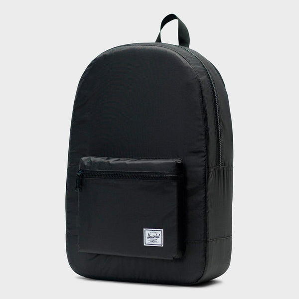 herschel packable daypack black