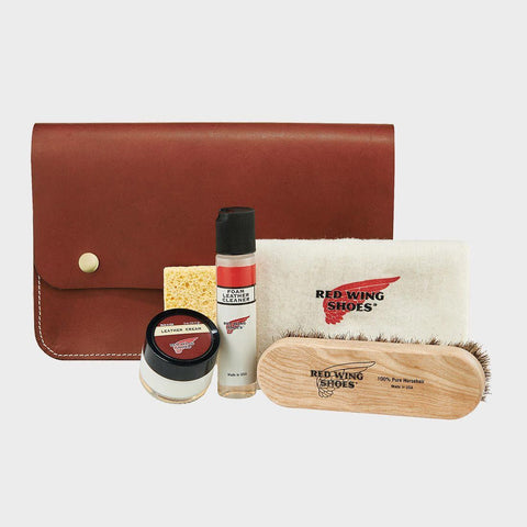 red wing leather travel care kit