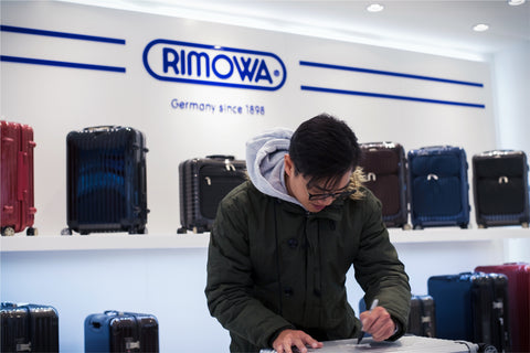 Fred Cheng visits Artino | RIMOWA | MEGO Canada